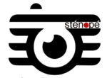 Logo de l'association Sténopé, organisateur du festival international de photographie "Nicephore+".